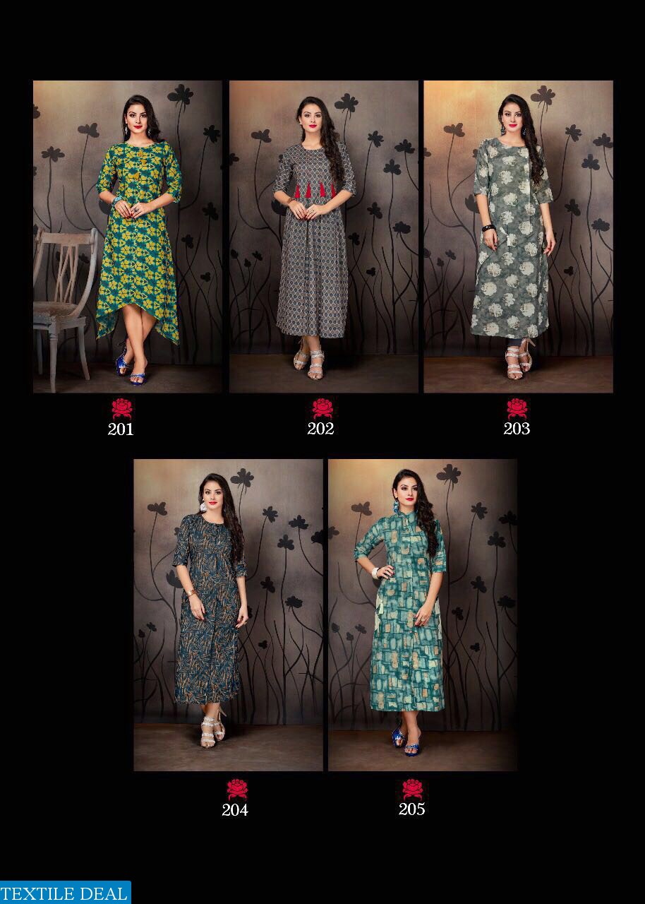 Vink Envy Wholesale long Ready made kurtis